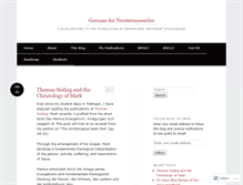 Tablet Screenshot of germanforneutestamentler.com